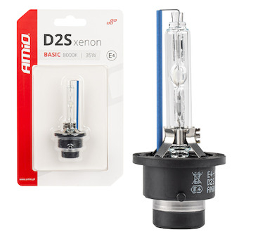 Výbojka D2S 35W 8000K xenonová BASIC blister AMIO-03862