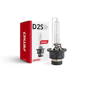 Výbojka D2S PREMIUM 6000K xenonová AMiO PREMIUM