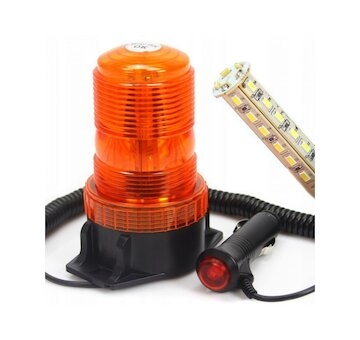 Výstražný maják, světlo oranžové 10-110V, 30 LED M82713 MAR-POL