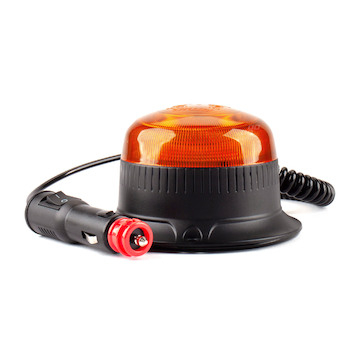 Výstražný maják W21ml Magnetický / 3 šrouby R65 R10 18LED 12/24V IP56