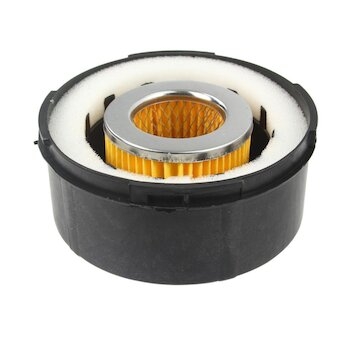 Vzduchový filtr pro kompresor 132mm, závit 32,6mm (1 1/4