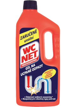 WC NET Professional gelový čistič odpadů 1l