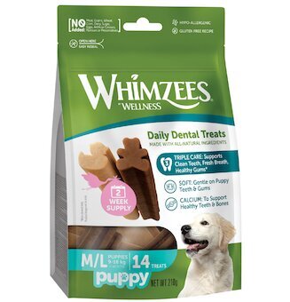 Whimzees Puppy stix M/L 210g