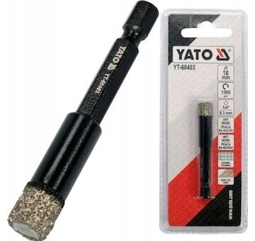 Yato - Diamantový vrták na keramické dlaždice Ø10mm