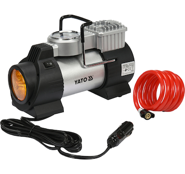 Yato Kompresor 12V s LED svítilnou 180W YT-73460