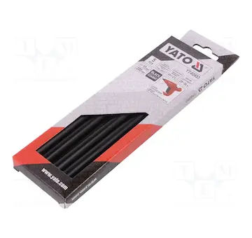 Yato Lepidlo do tavné pistole 11,2x200mm černé 5Ks YT-82433