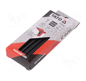 Yato Lepidlo do tavné pistole 7,2x100mm 12 ks černé YT-82441