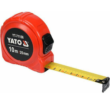 Yato Metr svinovací 10 m x 25mm YT-71156