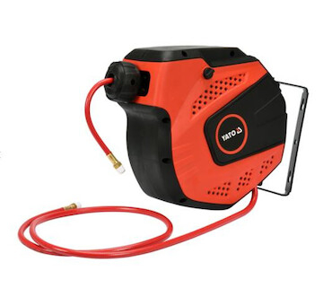 Yato Pneumatická hadice na automatickém navijáku 6,5mm x 14m YT-24243