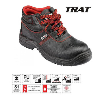 Yato Pracovní obuv TRAT S1 velikost 43 YT-80737