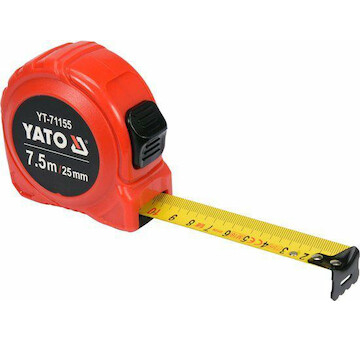 Yato Svinovací metr 7,5m x 25mm YT-71155