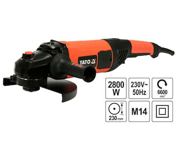 Yato Úhlová bruska 2800W 230mm YT-82110