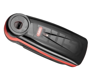 zámek na kotoučovou brzdu s alarmem Detecto 7000 RS1 (trn 3 x 5 mm), ABUS (logo red)