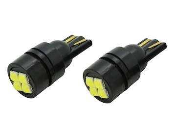 Žárovka 4LED 3030  12V  T10  bílá  2ks