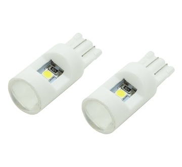 Žárovka 6LED 3030  12V  T10 CERAMIC s rezistorem CAN-BUS ready  bílá  2ks