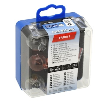 Žárovky servisní box ŠKODA FABIA I.