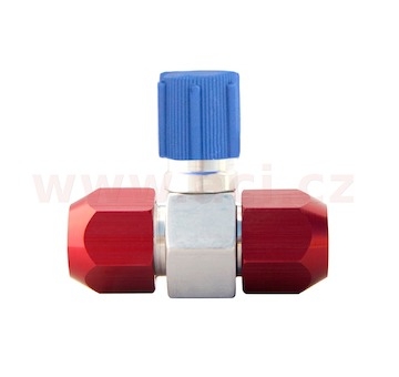 závitová spojka se servisním portem R134a LP, trubka 16 mm