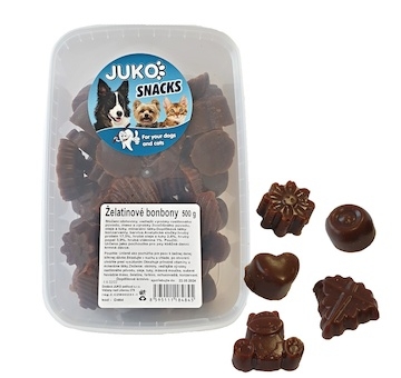 Želatinová bonbony JUKO Snacks 500 g (cca 42 ks)