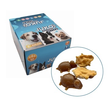 Želva plněná masem S JUKO Snacks 2 kg (cca 154 ks)