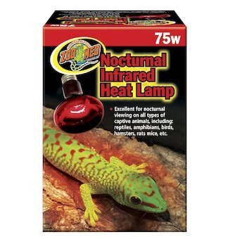 ZMD infra.lampa Red 75W