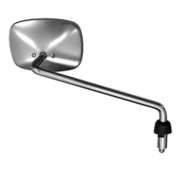 zpětné zrcátko chromové (závit pravý M10), Q-TECH, P