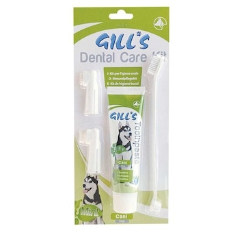 Zubní sada pasta + kartáčky (Gill´s dental care kit)