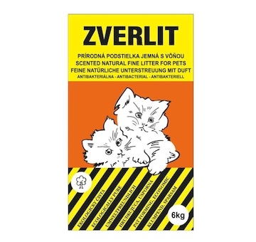 ZVERLIT oranžový podestýlka jemná s vůní 6 kg