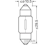 Žárovka, světlo pro čtení (interiér vozidla) OSRAM 6438