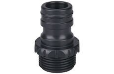Adaptér vnější závit na konektor 1" systém, 1" vnější závit na 1" konektor EXTOL PREMIUM