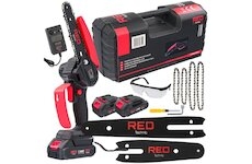 Aku jednoruční pila 4"/6", 2×21 V, 2000 mAh - RED TECHNIC