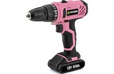 Aku vrtací šroubovák FDV 10202-A 12 V, růžový - FIELDMANN