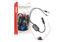 Anténní zesilovač signálu 12V DAB FM