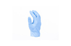 BARBARY rukavice JR nitrilové pudr. - M