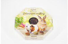 Bezobilné zeleninové muffiny 350g