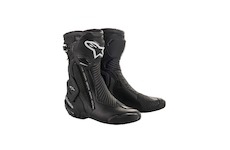 boty SMX PLUS V2 GORETEX, ALPINESTARS (černá/stříbrná, vel. 39)