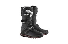 boty TECH TRIAL 2020, ALPINESTARS (černá/červená, vel. 47)