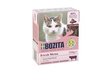 Bozita Cat kousky v omáčce s hovězím, tetrapak 370 g