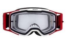 brýle TORP, RedBull Spect (bílé/červené, čiré plexi)