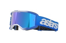brýle VISION 5 BLAZE, ALPINESTARS (modrá, zrcadlové modré plexi) 2025