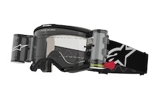 brýle VISION 5 CORP ROLL-OFF WIDE VISION, ALPINESTARS (černá, čiré plexi a roll-off systém) 2025