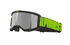 brýle VISION 5 HOLLOW, ALPINESTARS (šedá/žlutá fluo, zrcadlové stříbrné plexi) 2025
