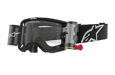 brýle VISION 8 CORP ROLL-OFF WIDE VISION, ALPINESTARS (černá, čiré plexi a roll-off systém) 2025
