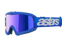 brýle VISION YOUTH BLAZE, ALPINESTARS, dětské (modrá, zrcadlové modré plexi) 2025