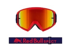 brýle WHIP, RedBull Spect (červené matné, plexi červené zrcadlové)