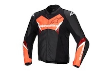 bunda FASTER 3, ALPINESTARS (černá/červená fluo, vel. 52)
