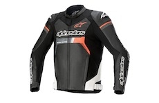 bunda GP FORCE AIRFLOW, ALPINESTARS (černá/bílá/červená fluo, vel. 52)