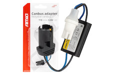 CANBUS rezistor pro LED žárovky 12V 3.2W T10 zástrčku a zásuvku AMIO-04087