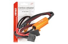 CANBUS rezistor pro LED žárovky 6Ω 50W H7 plug and socket AMIO-04089