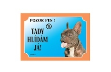 Cedulka Dafiko FRANCOUZSKÝ BULDOČEK