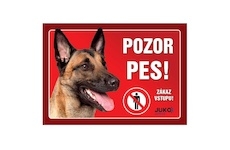 Cedulka Juko BELGICKÝ OVČÁK MALINOIS